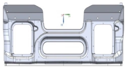 Front Inner Panel for Cars - A9606120210