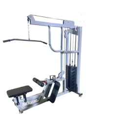 Vertical and Horizontal Pulley Machine for Back Training