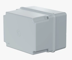 CADUCEUS ALING OG Distribution Box for Open Wiring 150x110x70, No Inputs, 500V~, IP56, Gray