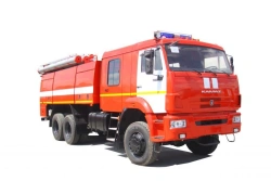 Firefighting Vehicle with Combined Extinguishing System AKT 7.0/1000-70/20 (65115) on KAMAZ 65115-A5 Chassis