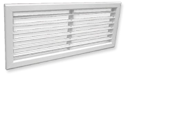 Fixed Blade Ventilation Grille ALN-K 200x900MM 1.11KG