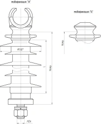 Linear Composite Insulator OLSK 12.5-35-B-2