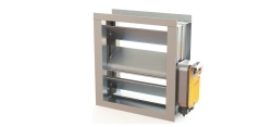 Aluminum Air Valve KVAL for Ventilation Systems KVAl.00.00.000