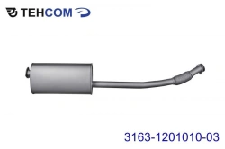 Exhaust Silencer for Patriot 2007-2012, Model 3163-1201010-03