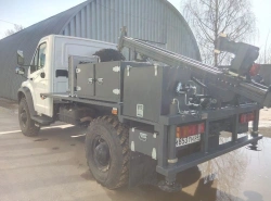 MBU-220 Mobile Drilling Rig on GAZ 4x4 Chassis for Geological Surveys