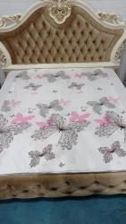 100% Cotton Bed Sheet - Bязевая Fabric