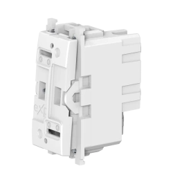 CADUCEUS ALING Experience Single-Pole Hidden Installation Switch, 16A, 250V, White, Art. 72105