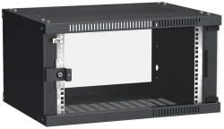 LINEA WE 6U Wall-Mounted Cabinet with Glass Door, 600x450mm