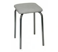 Metal Frame Stool with Durable Seat
