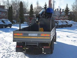 Multi-functional Vehicle with Hydraulic Loading Crane MKMA on URAL 4320 Base U0K07N-UM