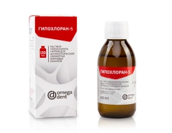 Sodium Hypochlorite Solution for Root Canal Antiseptic Treatment "Hypochloran-5