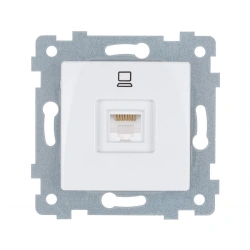 Low Voltage Socket Mechanism "MARIA" RК1-455, White