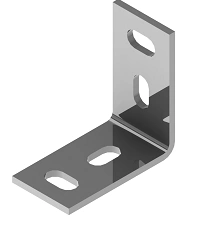 90-Degree Mounting Bracket SM-UM90, 75x75x40mm, 4mm Steel