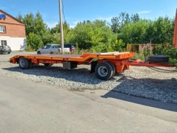 Dual-Axle Lowbed Trailer BZAP 94562M for Heavy Loads