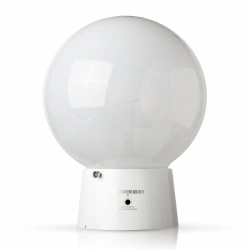 LED Ceiling Light NBO "Sphere ЖКХ-04" with Sensor, E27, IP20, Anti-vandal, Ø155, h200