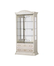 High Gloss Living Room Display Cabinet with 2 Doors - PI-37-101-01