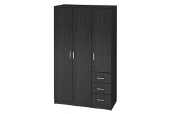 Standard Dark Wenge Wardrobe Showcase 2400x1200x600mm