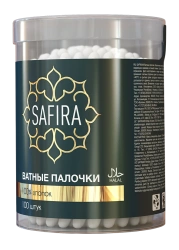 100% Cotton Swabs for Hygiene and Cosmetic Use SAFIRA