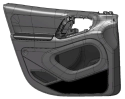 Left Front Door Trim Assembly for Vehicles M1 and N1 - 1681694581