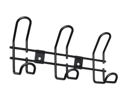 Heavy-Duty Coat Rack with Metal Hooks, Model SHT-WH16-3