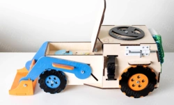 Montessori Busy Board for Boys "Busy Tractor" MBTR-001