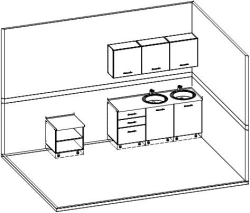 Custom Kitchen Set with Drinking Mode for Kindergartens - TDI Kids