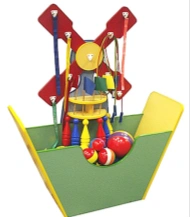 Mill" Sports Corner with Basket and Hook Dm660