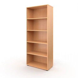 Open Educational Materials Cabinet with Adjustable Feet