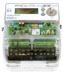Static Three-Phase Electric Energy Meter Milur 307S.52-PRRZ-2-D