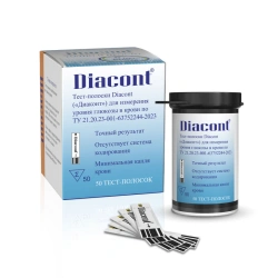 Diacont Blood Glucose Test Strips for Accurate Self-Monitoring