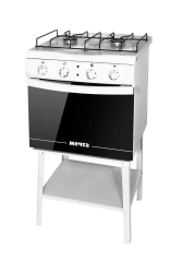 Gas-Electric Stove with Oven, Double Burner Model "Mechta 221-01GE