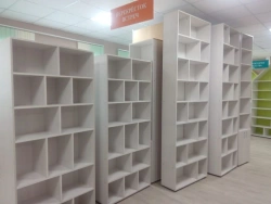 Wooden Office Shelf for Document Storage