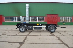 Trailer Chassis Model 9412RS PR-18S with BPW Axle HSFALM 9010-15 V36 61.68.361.147QS, Pneumatic Tire 38