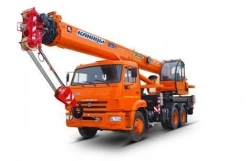 Crane Truck KS-55713-1K-4 with 25t Capacity