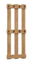 Wooden Hallway Furniture Wall Rack "Agatha" AT-11