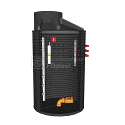 FDplast Polymer Manholes and Tanks, Diameter 250-3000mm