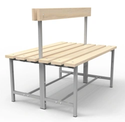 Double-Sided Bench ST-2/2 for Changing Rooms