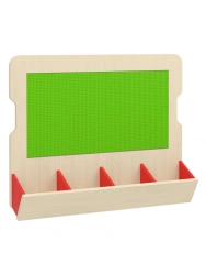 Compact Wall Panel for Construction with 2 Platforms