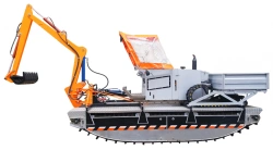 Multifunctional Amphibious Machine "PORTUM" for Wetlands