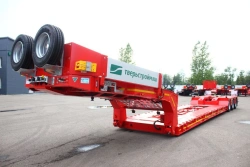Specialized Tverstroymaash F023 Extendable Semi-Trailer with Pneumatic Suspension
