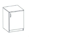 Nightstand for Personal Item Storage - Alliance-S Brand