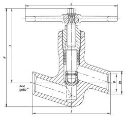 Two-Position Shutoff Valve for Pipeline Control 1456-25-M