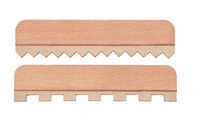 Sand Drawing Tactile Game Scraper with Rectangular Teeth