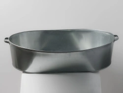 Oval Galvanized Steel Bath 75L