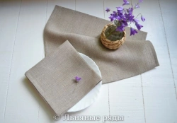 Multi-Purpose Linen Napkin for Dining and Kitchen Use