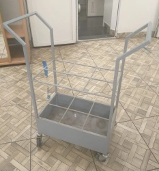 Laboratory Cart for PGS Storage and Movement