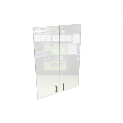 Transparent Glass Doors Set MR-37 (2 Pieces)