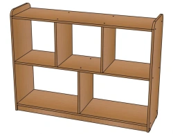 Modular Corner Shelf No. 2, Height 900mm, Model SJ23