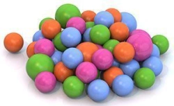 Inflatable Balls Set 6cm & 8cm (60 pcs per pack)