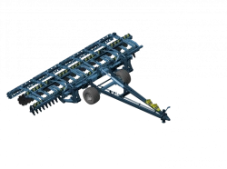 Disc Harrow AДС-8 for Soil Tillage and Vegetation Management